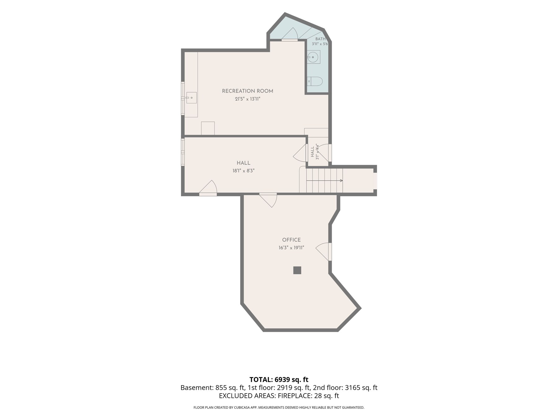 Floor plan, sheet 1